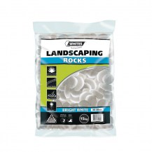 31025 - landscaping rocks - bright white